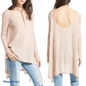 Free People The Incredible High Low Tee Size XS